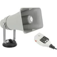 Adastra VM25BT voertuigmegafoon 25W IP66 met USB SD bluetooth en looper
