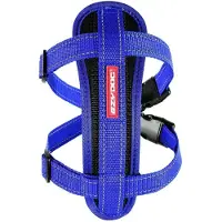 EzyDog Chest Plate Hondentuig - Harnas voor Honden - XL - Blauw