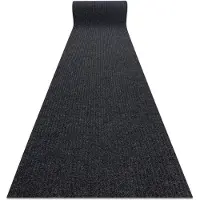 Rugsx Ruitenwisser anti slip 100 cm GIN 2057 liverpool extern, intern, op een rubber - anthracytkleuring 100x500 cm