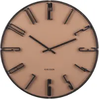 Karlsson Wandklok Sentient - Zand bruin - Ø40cm