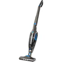 Klarstein TurboHybrid stofzuiger vloer- & handstofzuiger antraciet/blauw