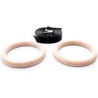 Muscle Power Houten Crossfit Ringen Set