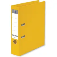 Oxford Smart Pro+ ordner, voor ft A4, rug 8 cm, geel - 3 stuks