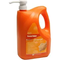 Sc johnson Swarfega orange handzeep 4 liter met ingebouwde pomp