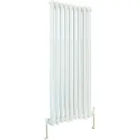 Eastbrook Rivassa 3 koloms radiator 40x60cm staal 734W wit glans