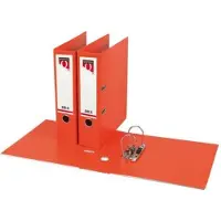 Quantore Ordner A4 80mm PP oranje - 4 stuks