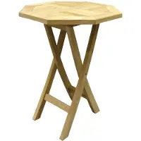 AVH-Collectie Klaptafel 60 cm achtkantig teak