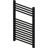 Eastbrook Wingrave handdoekradiator 40x60cm zwart mat 257W