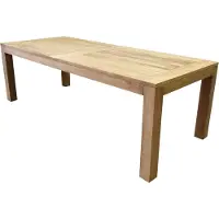 AVH-Collectie Krista dining tuintafel 240x100xH77,5 cm teak Grade A