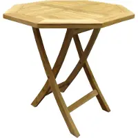 AVH-Collectie Klaptafel 80 cm vierkant teak