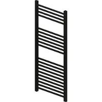 Eastbrook Wingrave handdoekradiator 30x120cm zwart mat 398W