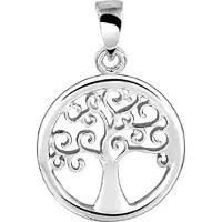 Trendjuwelier huiscollectie Hanger Zilver Levensboom