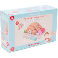 Le Toy Van - Chicken Sunday Roast with Tray & Knife Playset (LTV314)