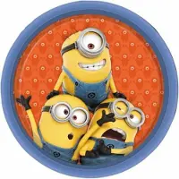 Minions feest bordjes - 32x - Dia 23 cm - Karton - Kinderverjaardag tafel servies