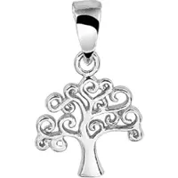 The Jewelry Collection Hanger Levensboom - Zilver