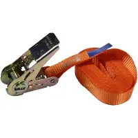 Loadlok Spanband Eindloos + Ratel LC750/1500kg 25mm 6M Oranje