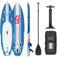 Capital Sports Sup Board Lanikai Cruiser 9'8" Blue Stripes