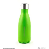 Yoko Design YK Design Thermosfles 260 ml Groen - Perfect voor espresso onderweg - Dubbelwandig RVS, 12u warm / 24u koud - Lekvrij, natuurtint