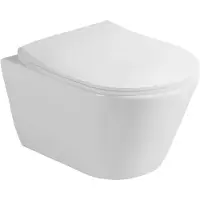 Sapho Avva randloos toilet wit