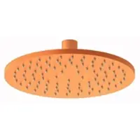 Plieger Roma hoofddouche 20cm geborsteld koper
