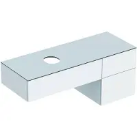 Geberit VariForm wastafelonderkast 135 cm met 3 laden, wit