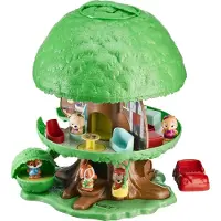 Klorofil Magische Speelboom – Interactief kinderspeelgoed – Dieren Speelgoed - Speelgoed vanaf 18 maanden – Inclusief 2 dieren: Eliot de Vos & Ruby de Beer – 15-Delig