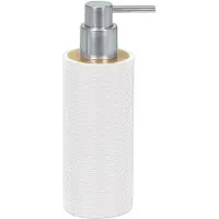Kleine wolke Kyoto zeepdispenser 19x6,5 cm, wit
