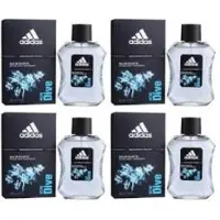 Adidas Multi Bundel Ice Dive Eau de Toilette 4 x 100 ml