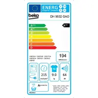 Beko Wasdroger DH9532GAO