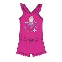 Disney Frozen II onesie / jumpsuit - Elsa - fuchsia - maat 110 (5 jaar)