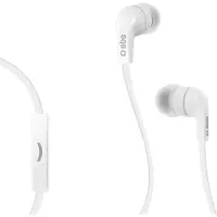 SBS Hoofdtelefoon met kabel Stereo In-Ear Flat Studio Mix 30 (Bedraad), Koptelefoon, Wit