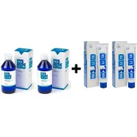 Halita 2x Mondwater + 2x Tandpasta - Voordeelpakket