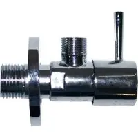 Boss & Wessing Design hoekstopkraan rond 1/2 bux10 mm chroom