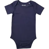 Dirkje Basic romper korte mouw navy maat 74/80