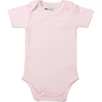 Dirkje Basic romper korte mouw roze maat 74/80