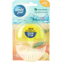 Ambi Pur 12x Ambi Pur Toiletblok Starterkit 5in1 Lemon & Mandarine