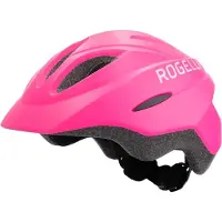 Rogelli Start Fietshelm Kids - Roze Zwart - S - 48-52 cm