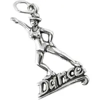 Aim Zilveren hanger 'Dance'