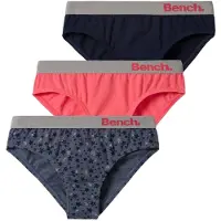 Bench Onderbroek donkerblauw / basaltgrijs / koraal