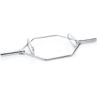 Muscle Power Olympische Hex Bar - Shrug Bar - Trap Bar - 160 cm