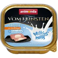 Animonda 32x100g Adult Milkies met Kalkoen & Melkkern Animonda Vom Feinsten Kattenvoer