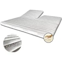 Bamboo Splittopper 140x210 Traagschuim Nasa Exclusive Anti Allergie Orthopedisch SOFT Ca. 8cm dik