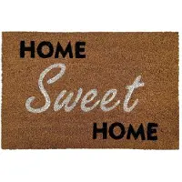 Ivol Kokosmat Home Sweet Home - Deurmat 40x60 cm