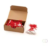 Herma Hanglabel 10x22 mm met draad rood 1000 st.