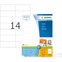 Herma Prem. Etiketten 105x42,3 200 Vel DIN A4 2800 stuks 4625