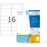 Herma Etiket 4267 99.1x33.8mm premium wit 1600 stuks