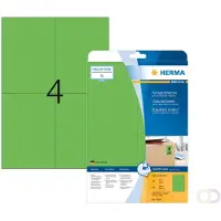 Herma Etiket 4564 105x148mm groen 80 stuks