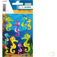 Herma Stickers Zeepaardje, doorzichtig - 10 stuks