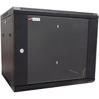 WP WPN-RWB-12605-B Wandbehuizing Glasdeur 12U Zwart - 600x635x500mm (BxHxD)