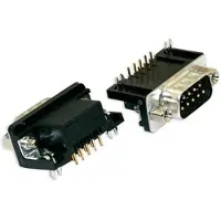 Intronics OEM SCW09M 9 polige D-sub male PCB connector